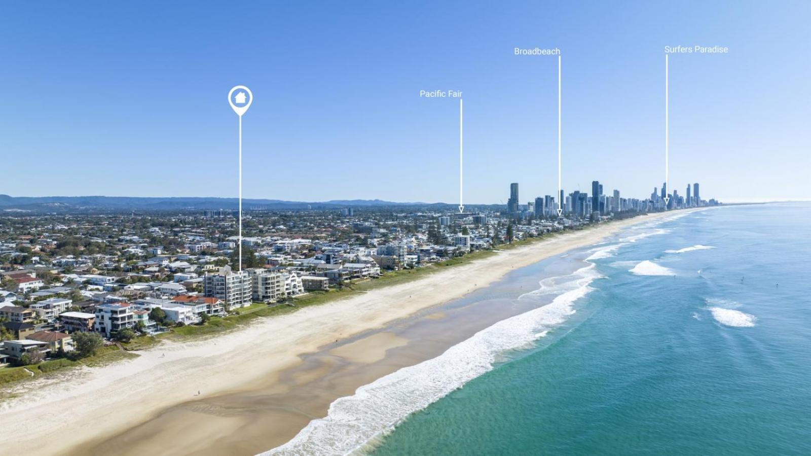 Foreshore Beachfront Apartments Gold Coast Extérieur photo